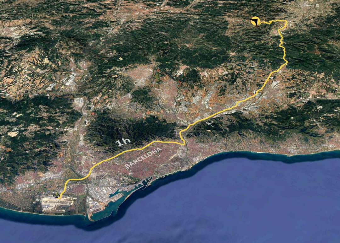 BCN Drone Center Location