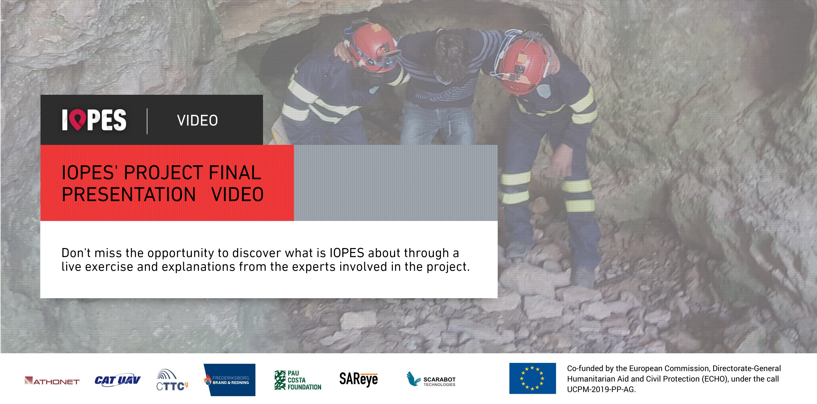 Search & Rescue IOPES testing
