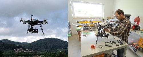 MDrone thermal camera testing