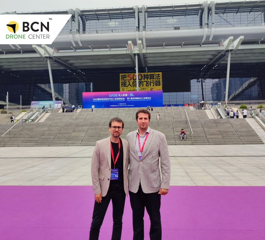 Asistiendo al Shenzhen Drone World Congress 2025