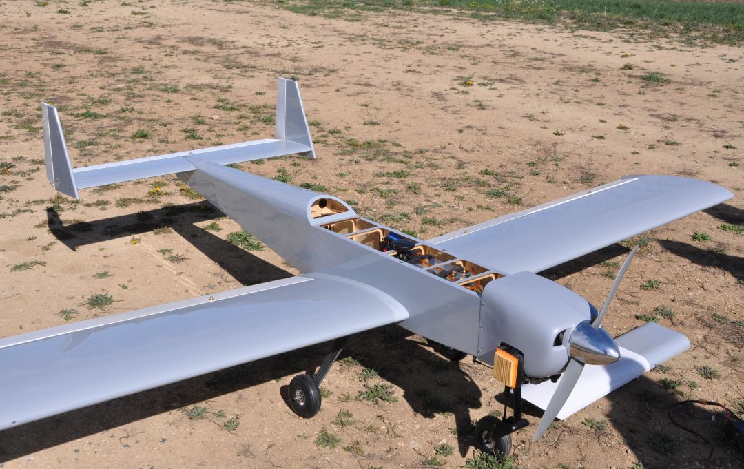 Fixed wing drone for long range surveillance