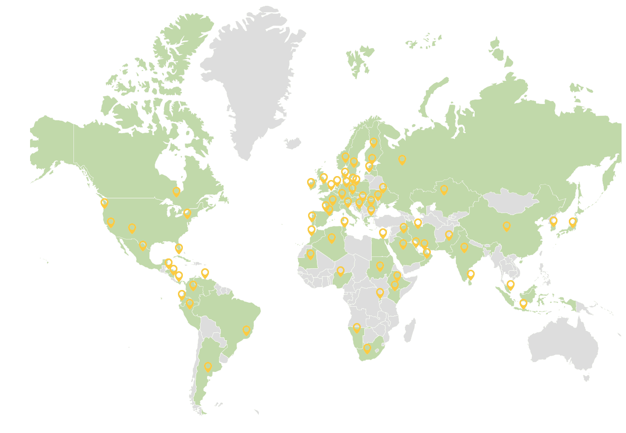 BCN Drone Center map