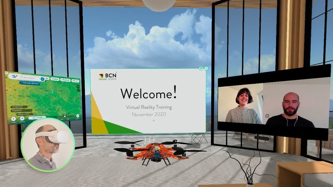 Virtual Reality BCN Drone Center