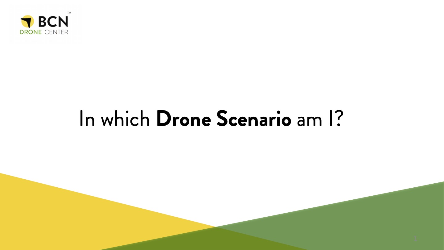 In which Drone Scenario am I?